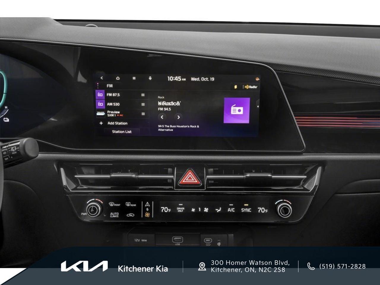 2025 Kia NIRO SX w/Cityscape Green & Black Exterior HERE, IN STOCK, FOR SALE Photo