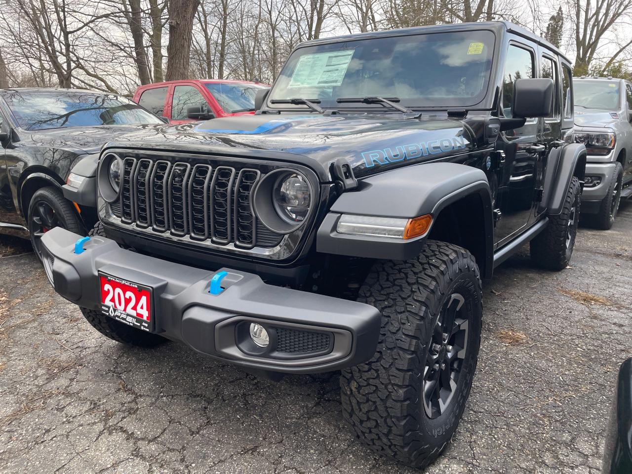 New 2024 Jeep Wrangler 4xe Rubicon MANAGERS SPECIAL OF THE WEEK for sale in New Hamburg, ON