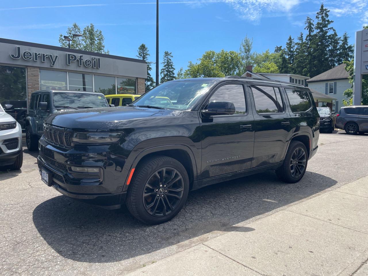 New 2023 Jeep Grand Wagoneer Series II OBSIDIAN - SUNROOF - 6.4 HEMI for sale in New Hamburg, ON