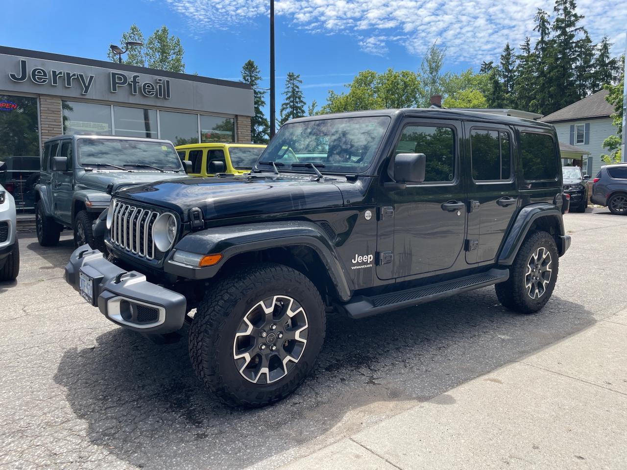 Used 2024 Jeep Wrangler Sahara LEATHER - SKY ROOF - NAV for sale in New Hamburg, ON
