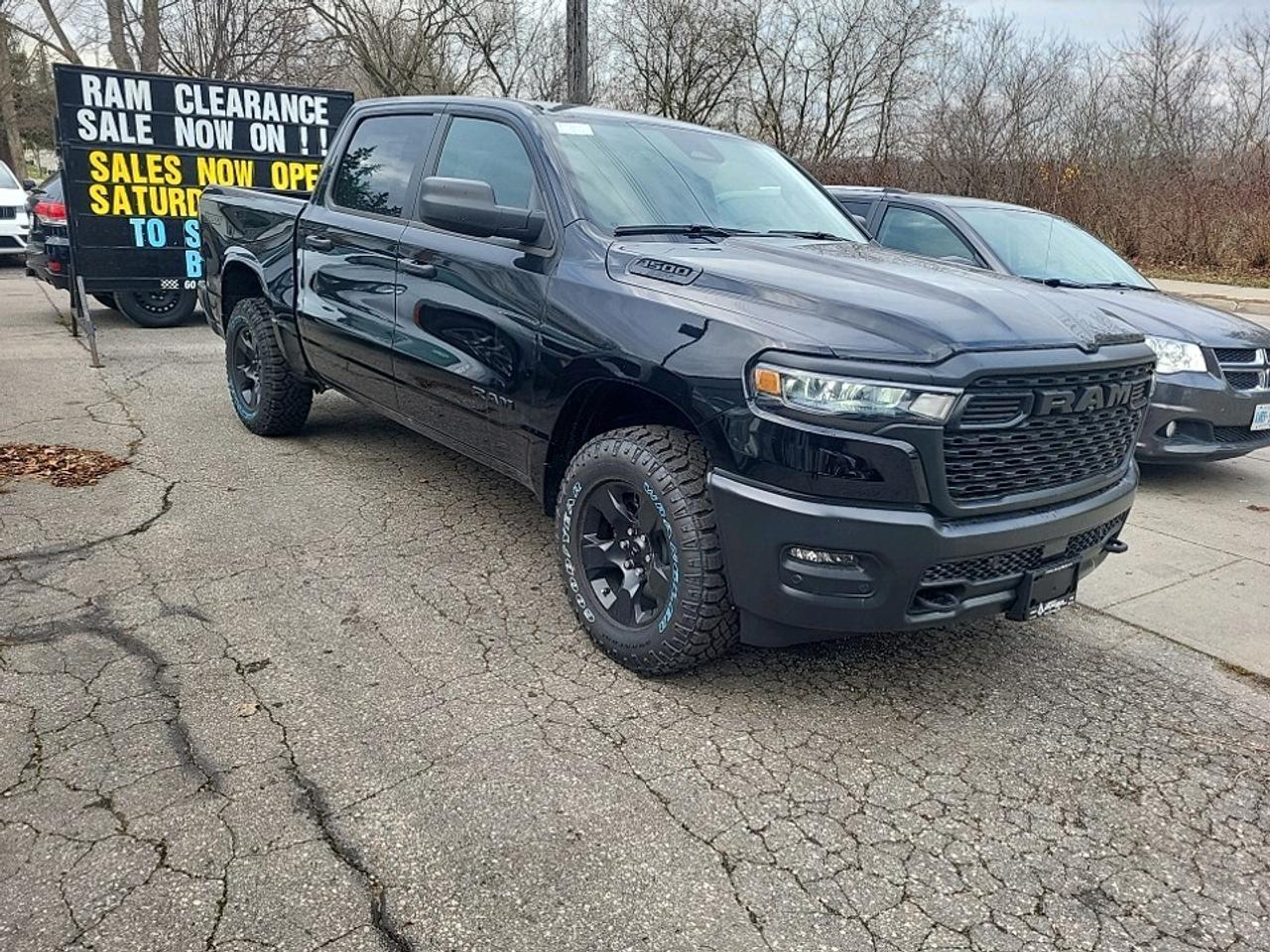 2025 RAM 1500 Tradesman WARLOCK PKG! 4x4! Power Rear Sliding Window! Photo