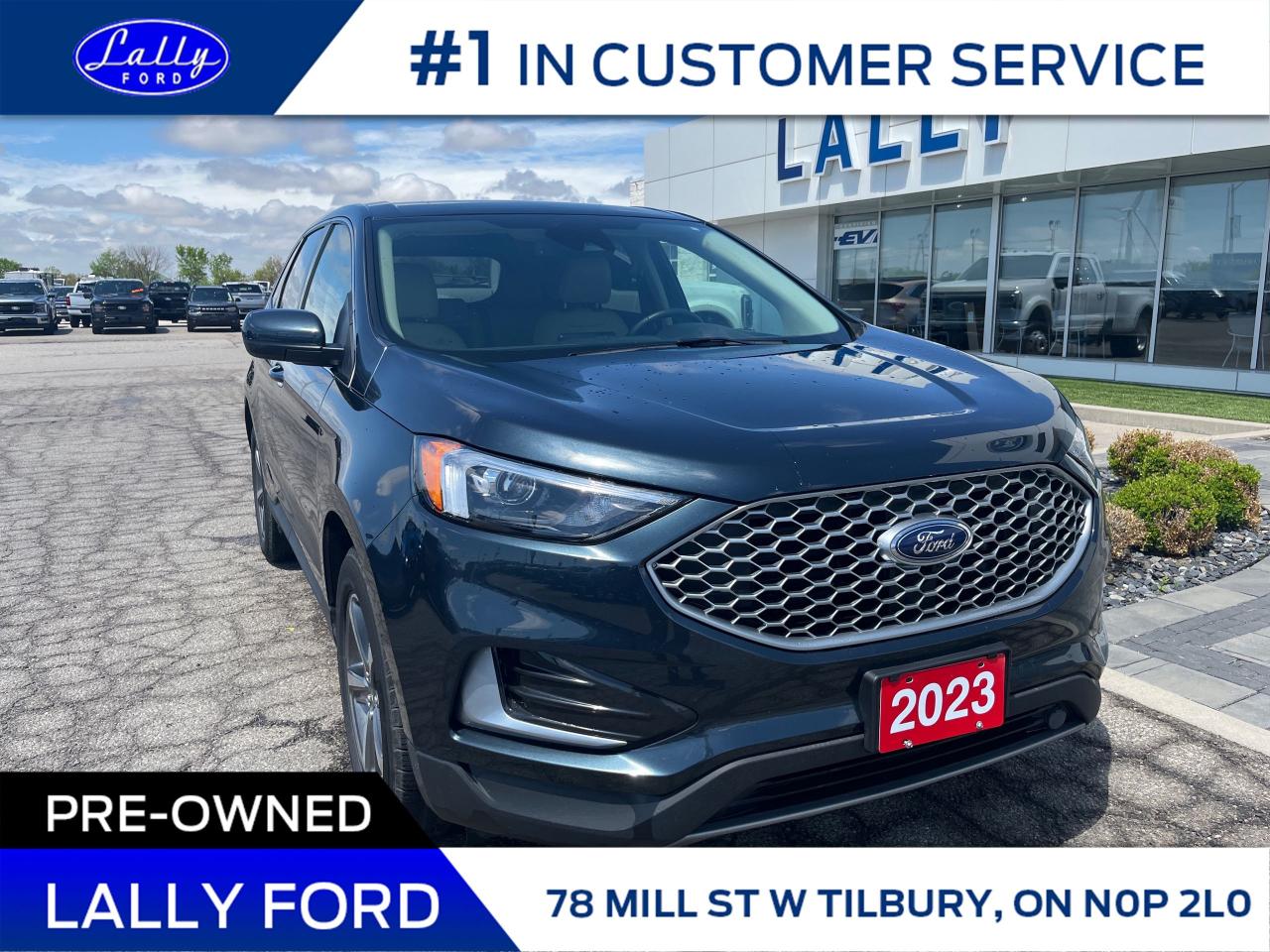 Used 2023 Ford Edge SEL Leather, AWD, One Owner!! for sale in Tilbury, ON