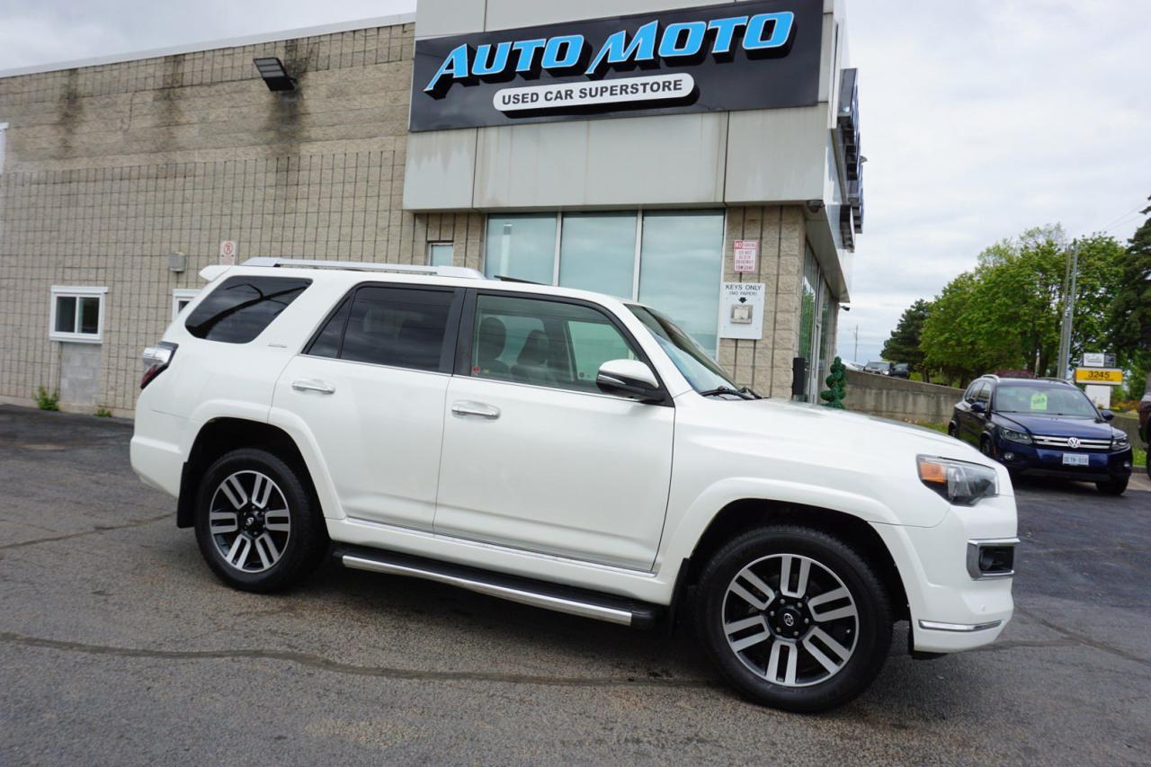 Used 2015 Toyota 4Runner V6 SR5-LIMITED 4WD CERTIFIED *7 SEATS*ACCIDENT FREE* NAV CAMERA BLUETOOTH LEATHER HEATED SEATS SUNROOF CRUISE ALLOYS for sale in Burlington, ON