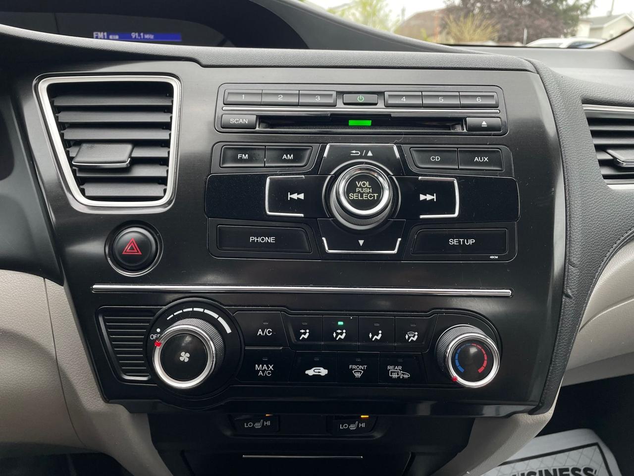 2013 Honda Civic LX *HEATED SEATS, SAFETY, 1Y WARRANTY ENG&TRAN* - Photo #12