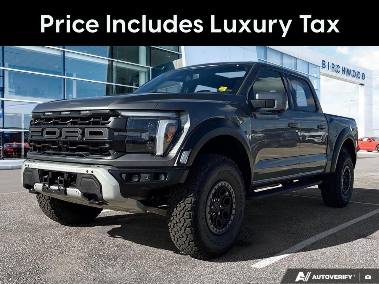 New 2025 Ford F-150 Raptor 802A | 3.5L V6 EcoBoost | Moonroof | Bedliner, Spray-In for sale in Winnipeg, MB