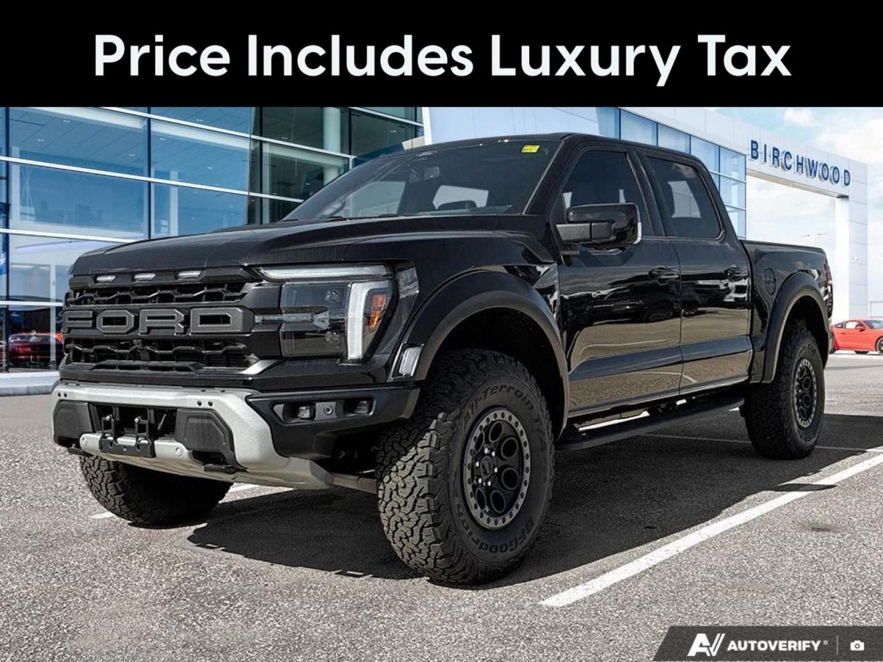 New 2025 Ford F-150 Raptor 802A | 3.5L V6 | Moonroof | Bedliner, Spray-In for sale in Winnipeg, MB