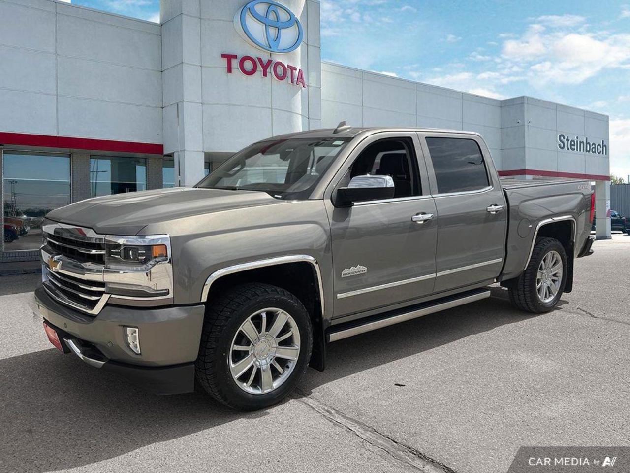 Used 2017 Chevrolet Silverado 1500 High Country Local Trade | Just Arrived for sale in Winnipeg, MB