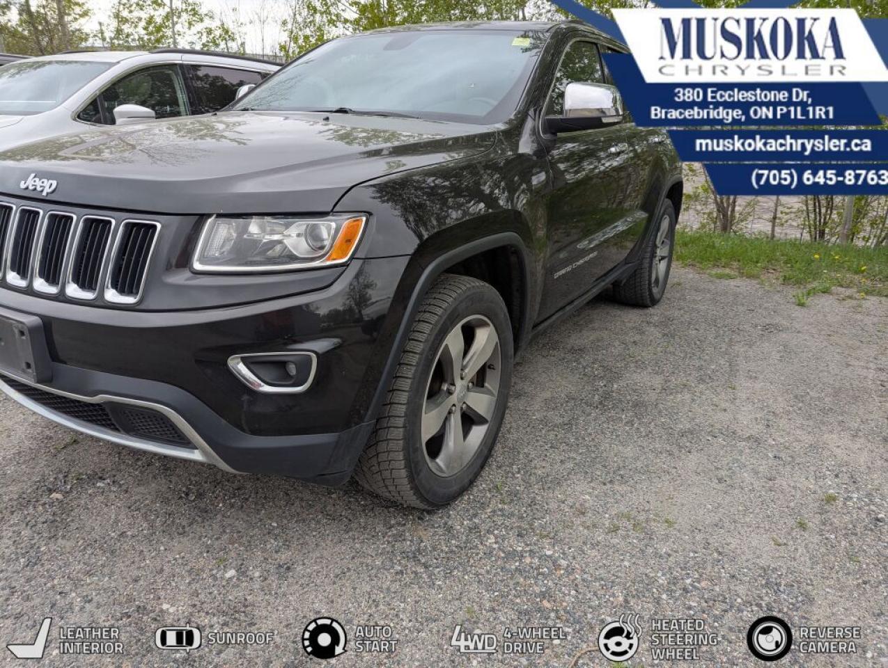 Used 2015 Jeep Grand Cherokee Limited for sale in Bracebridge, ON