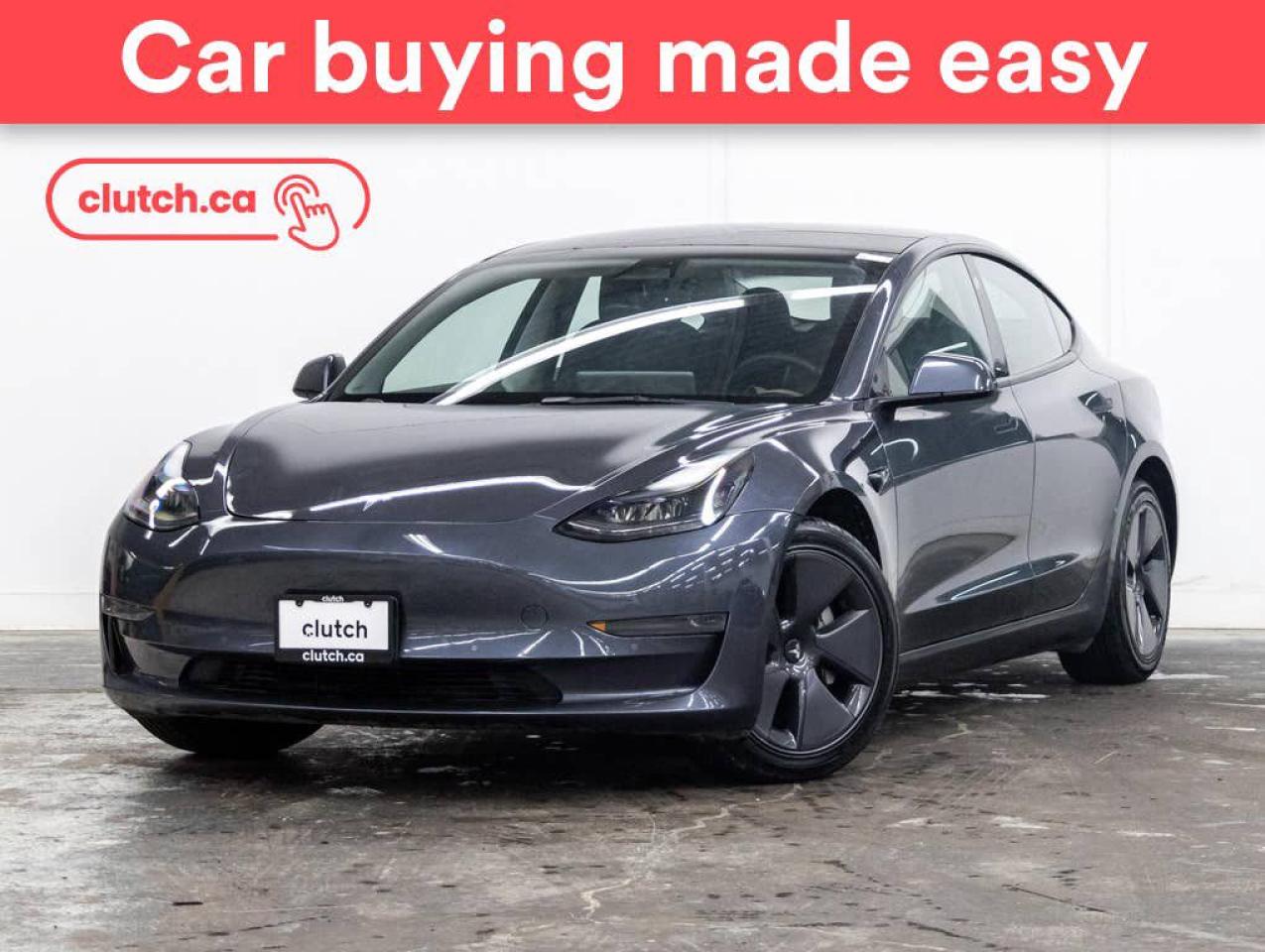Used 2022 Tesla Model 3 RWD w/ Adaptive Cruise Control, Nav, Heated Steering Wheel for sale in Toronto, ON