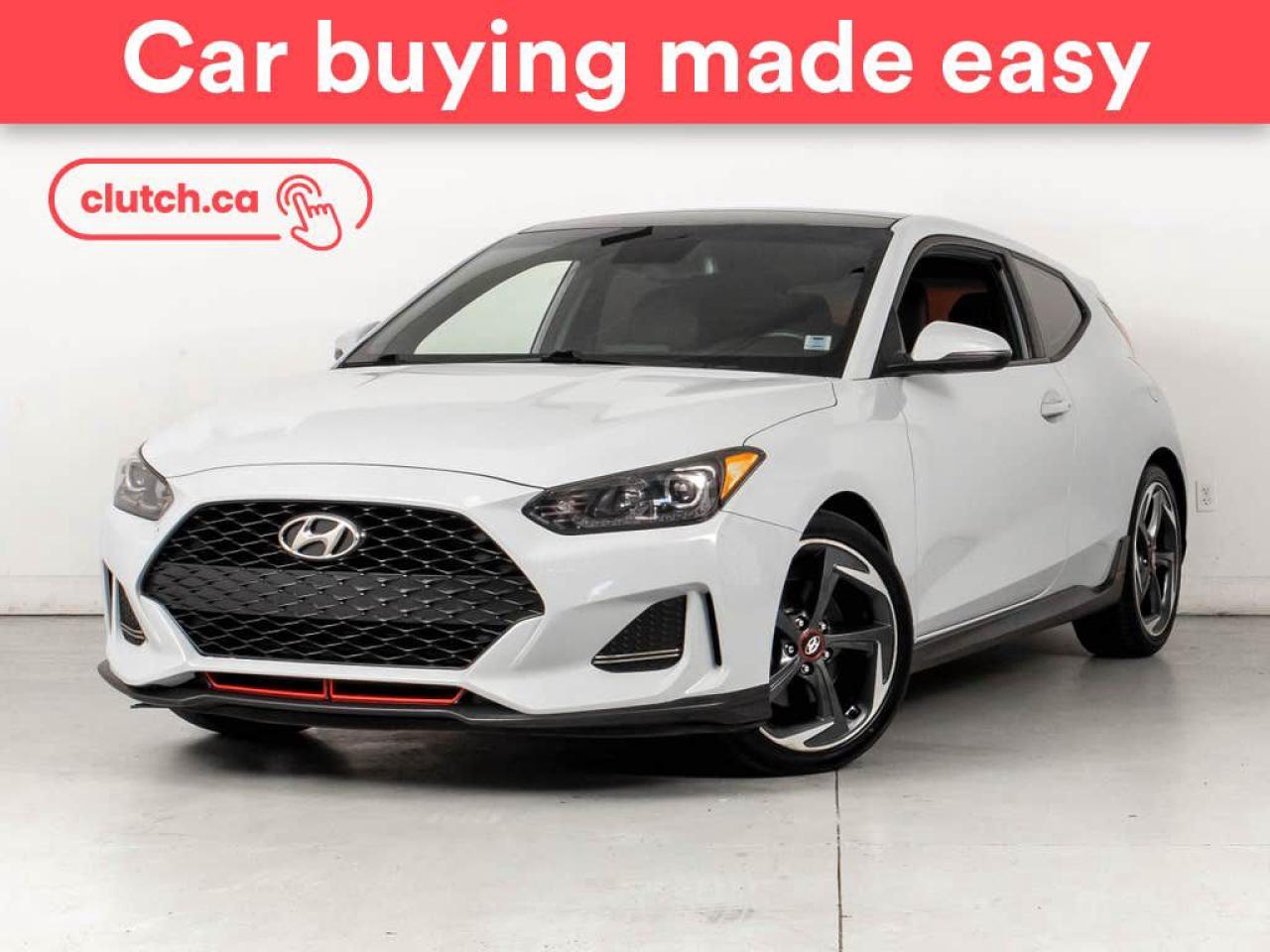 Used 2020 Hyundai Veloster Turbo W/ 6-Spd MT, Sunroof, Apple CarPlay for sale in Bedford, NS