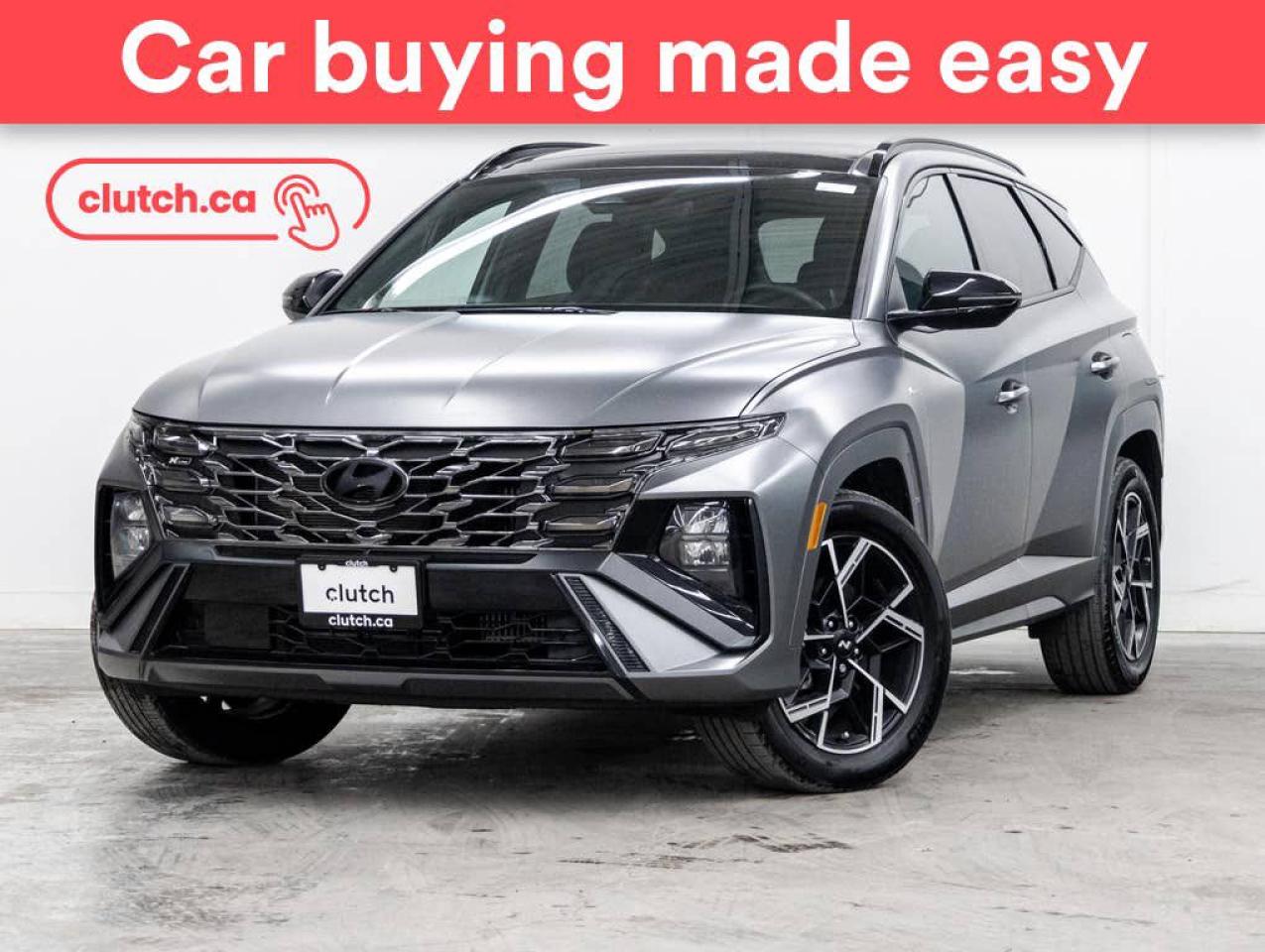 Used 2025 Hyundai Tucson Hybrid N-Line AWD w/Apple CarPlay & Android Auto, Heated Front Seats, Backup Cam for sale in Toronto, ON