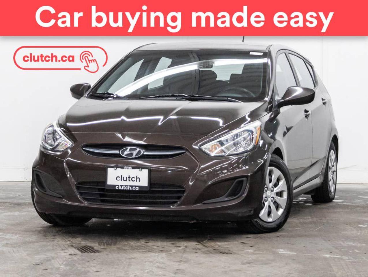 Used 2015 Hyundai Accent GL w/ Heated Front Seats, Cruise Control, Bluetooth for sale in Toronto, ON