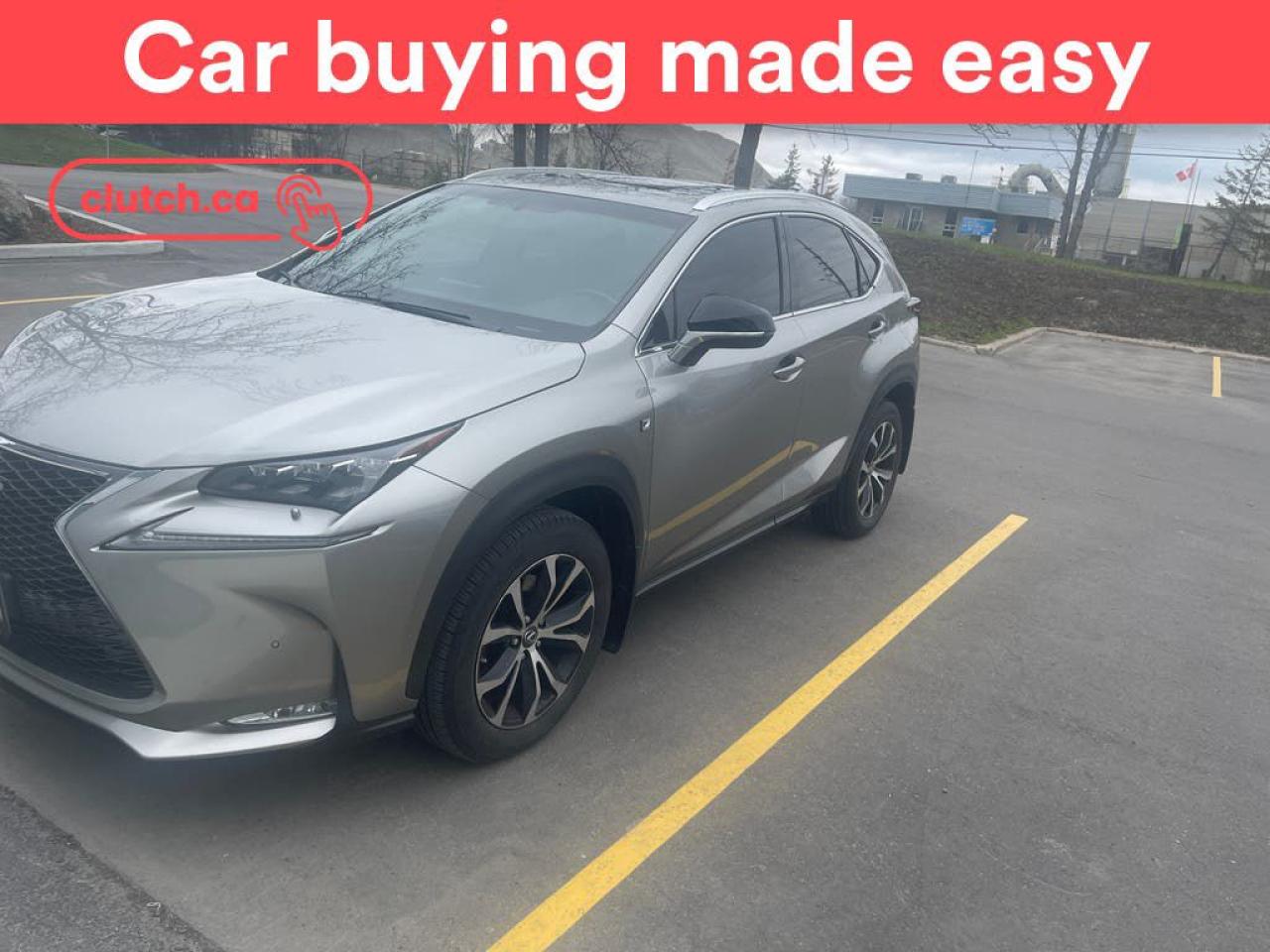 Used 2017 Lexus NX 200t AWD F-Sport w/ Nav, Heated Front Seats, Rearview Cam for sale in Toronto, ON
