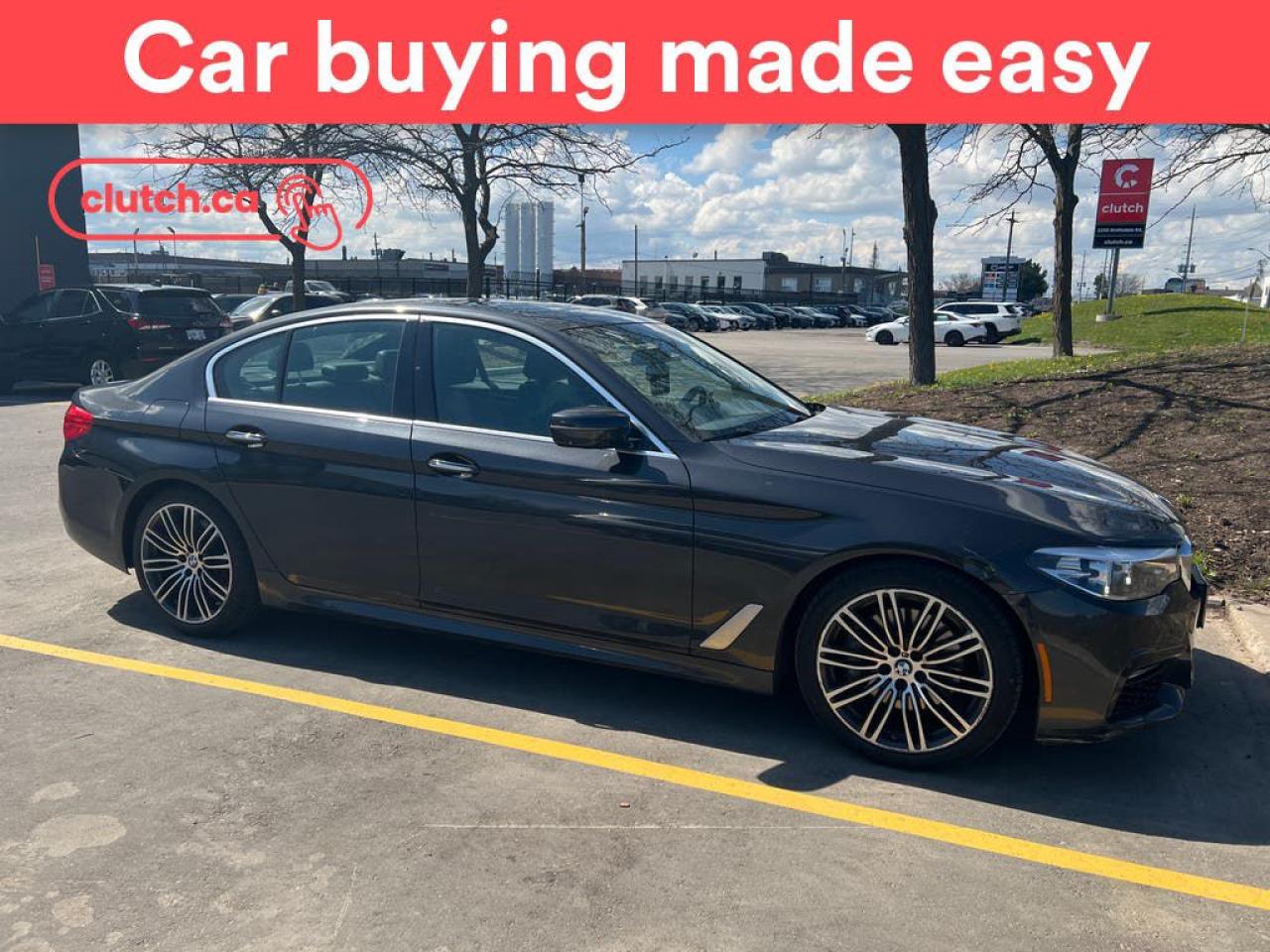 Used 2018 BMW 5 Series 540i xDrive w/ Apple CarPlay, Heated Front Seats, Rearview Cam for sale in Toronto, ON