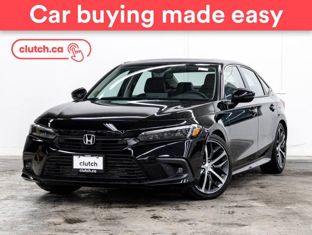 Used 2024 Honda Civic Touring w/ Apple CarPlay & Android Auto, Nav, Power Moonroof for sale in Toronto, ON