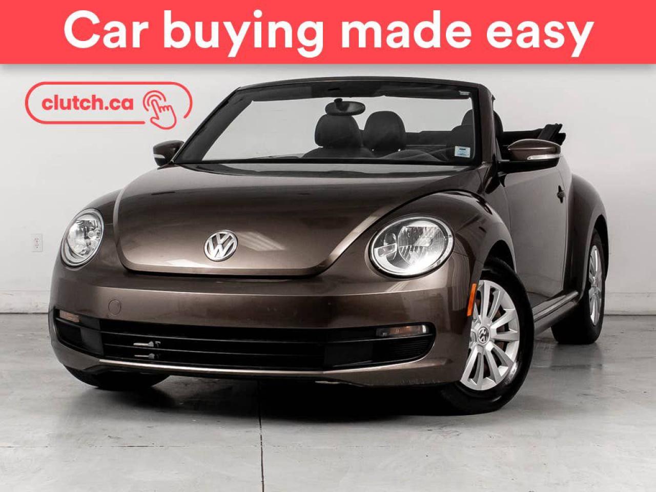 Used 2015 Volkswagen Beetle Classic 1.8T w/ Soft top, Bluetooth, Heated Seats for sale in Bedford, NS