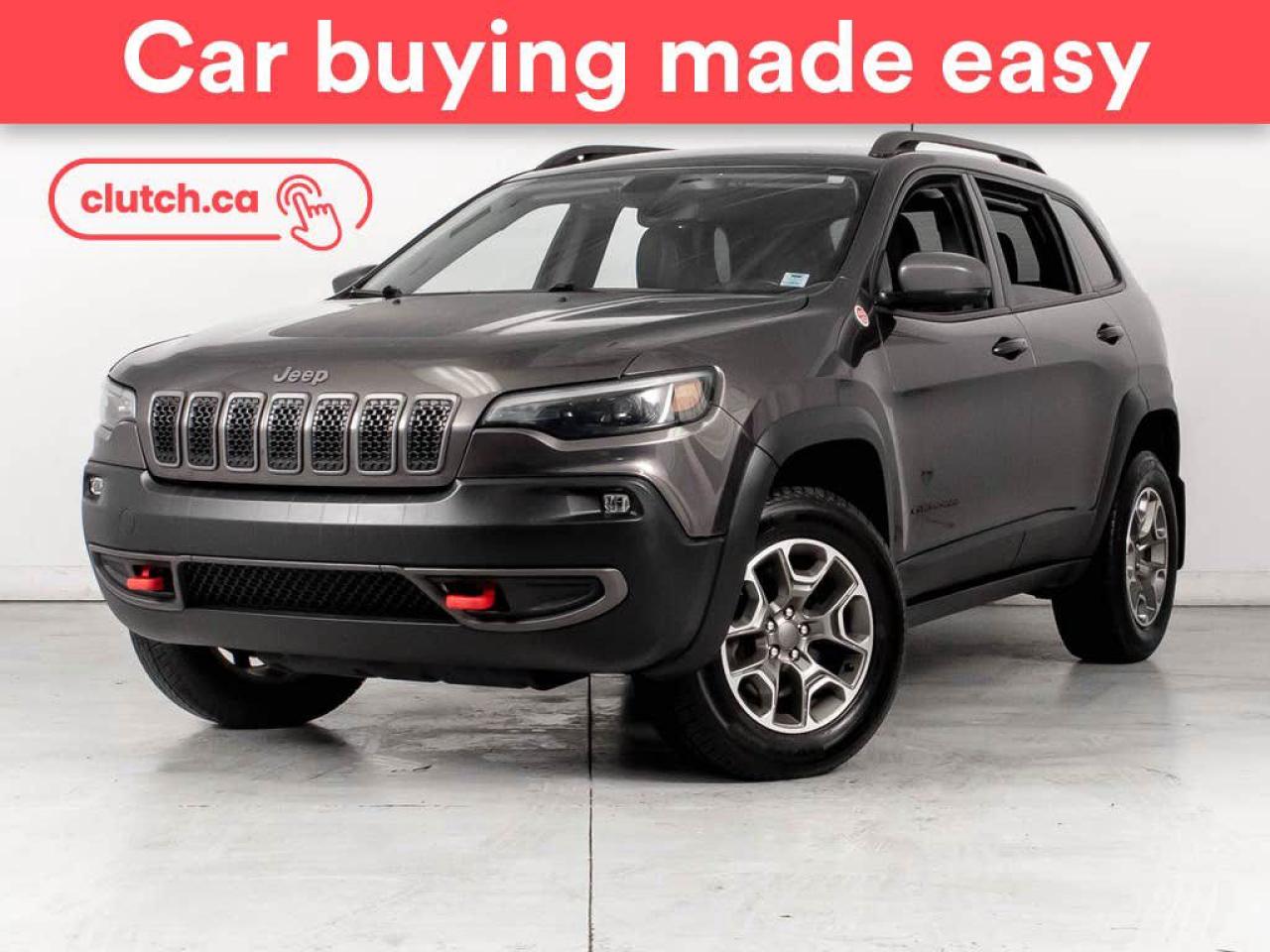 Used 2021 Jeep Cherokee TrailHawk 4WD w/ Rear View Cam, Heated Seats, Heated Steering Wheel for sale in Bedford, NS