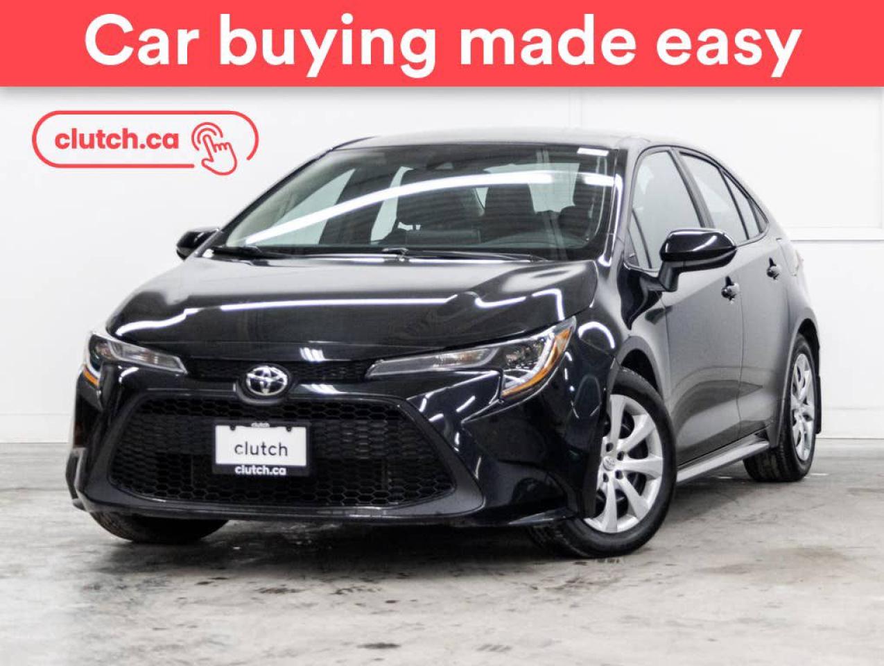 Used 2021 Toyota Corolla LE w/ Apple CarPlay & Android Auto, Rearview Cam, Climate Control for sale in Toronto, ON