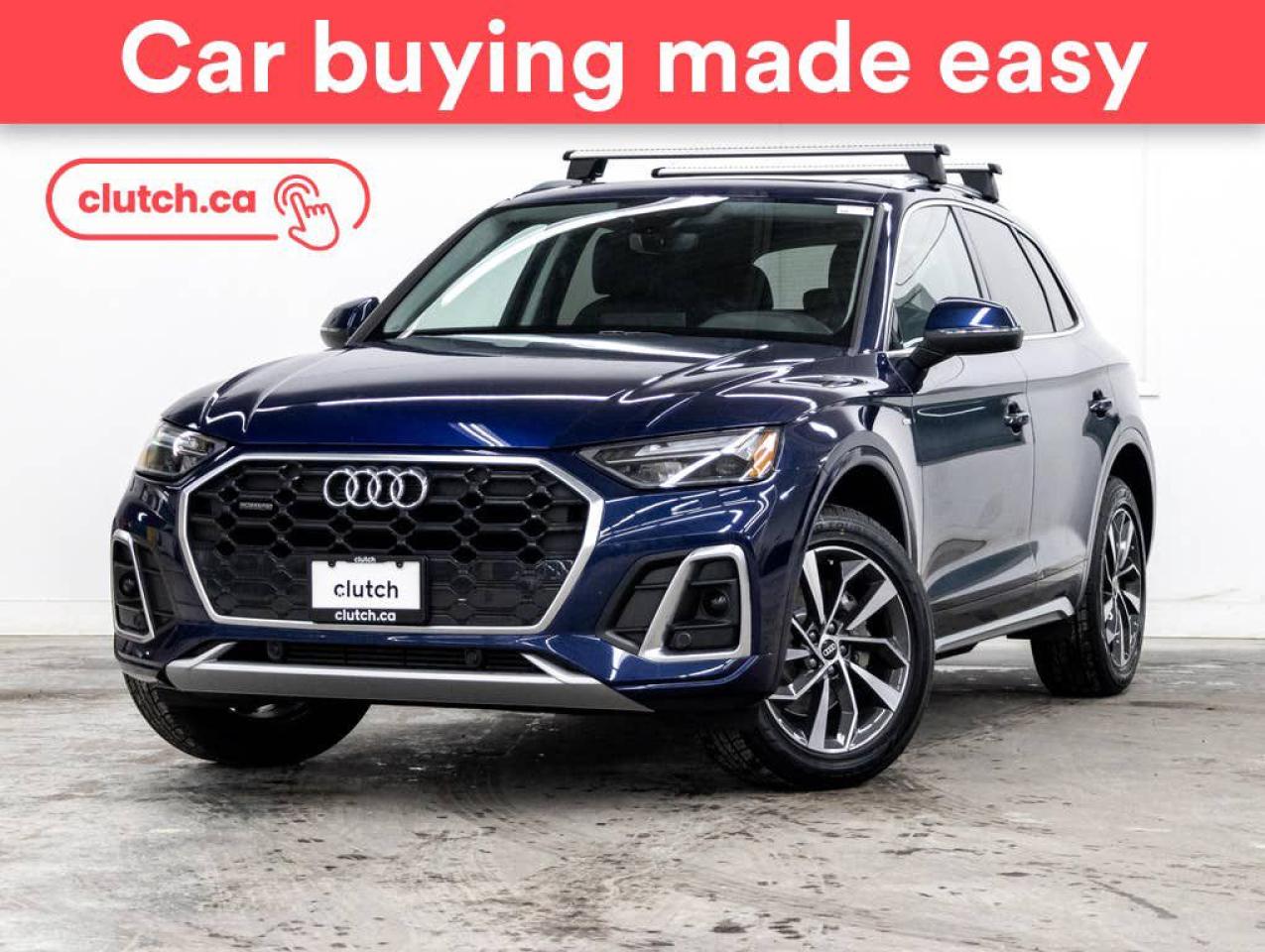Used 2022 Audi Q5 45 Progressiv AWD w/Apple CarPlay & Android Auto, Heated Front Seats, Backup Cam for sale in Toronto, ON