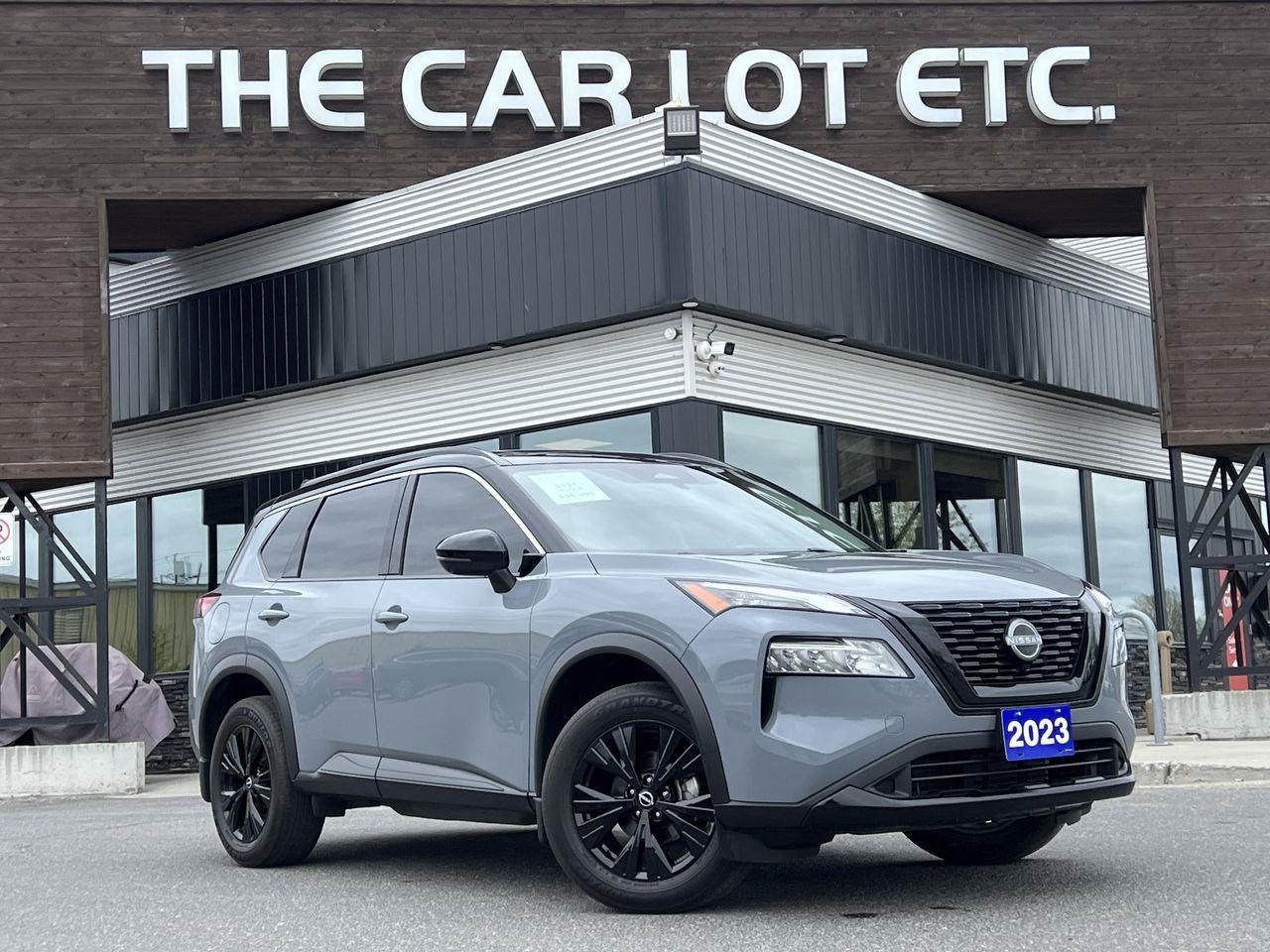 Used 2023 Nissan Rogue SV Midnight Edition APPLE CARPLAY/ANDROID AUTO, REMOTE START, MOONROOF, HEATED LEATHER SEATS!! for sale in Sudbury, ON