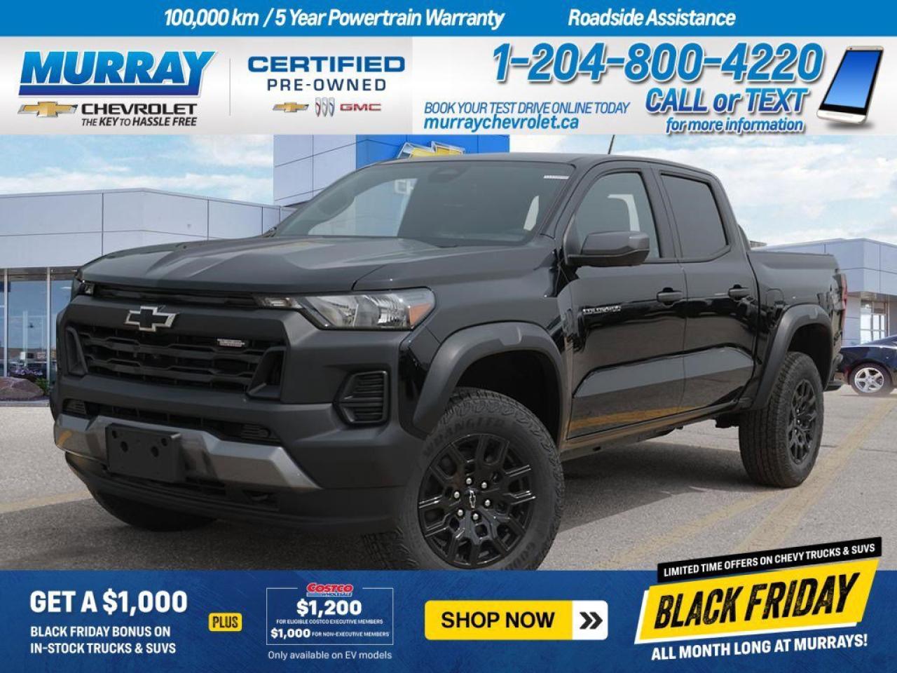 New 2025 Chevrolet Colorado 4WD Trail Boss for sale in Winnipeg, MB