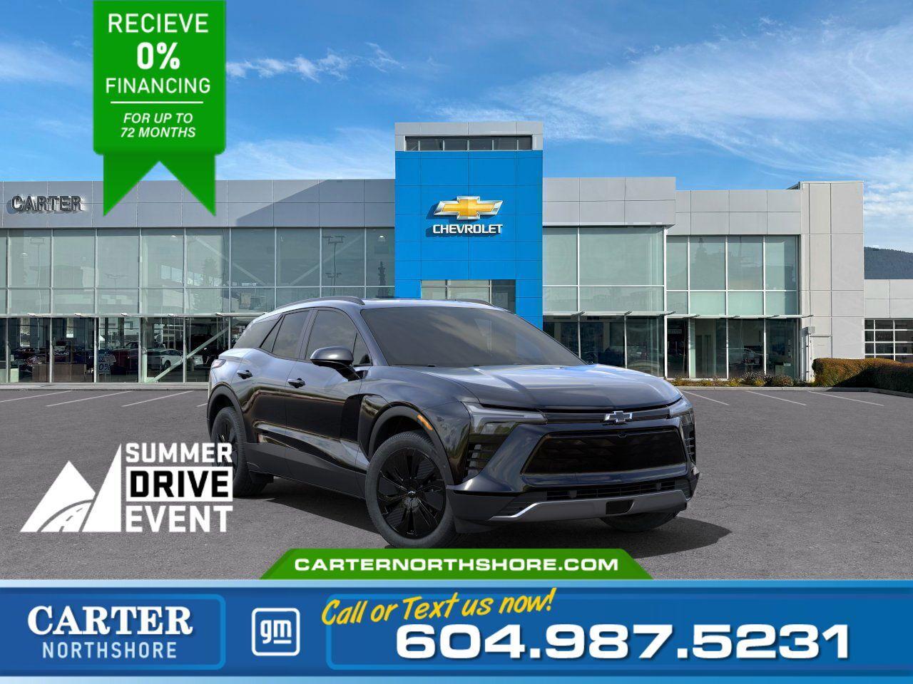 New 2025 Chevrolet Blazer EV 4LT AWD | Sunroof/Adpt Cruise/521Km Range for sale in North Vancouver, BC