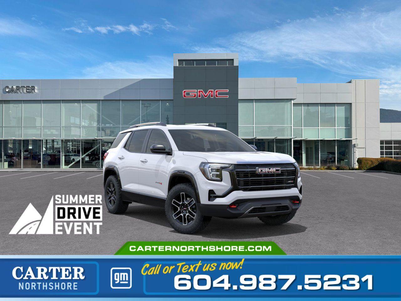 New 2026 GMC Terrain AT4 AWD | Dark Alum Wheels/Driver Assist/Adpt Crui for sale in North Vancouver, BC