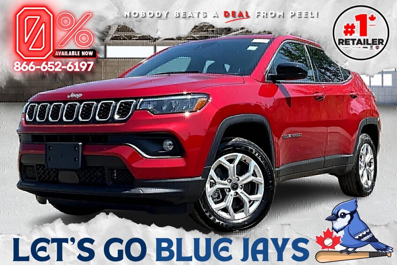 New 2025 Jeep Compass NORTH 4X4 | Sun Sound & Conv Grp | 4x4 for sale in Mississauga, ON