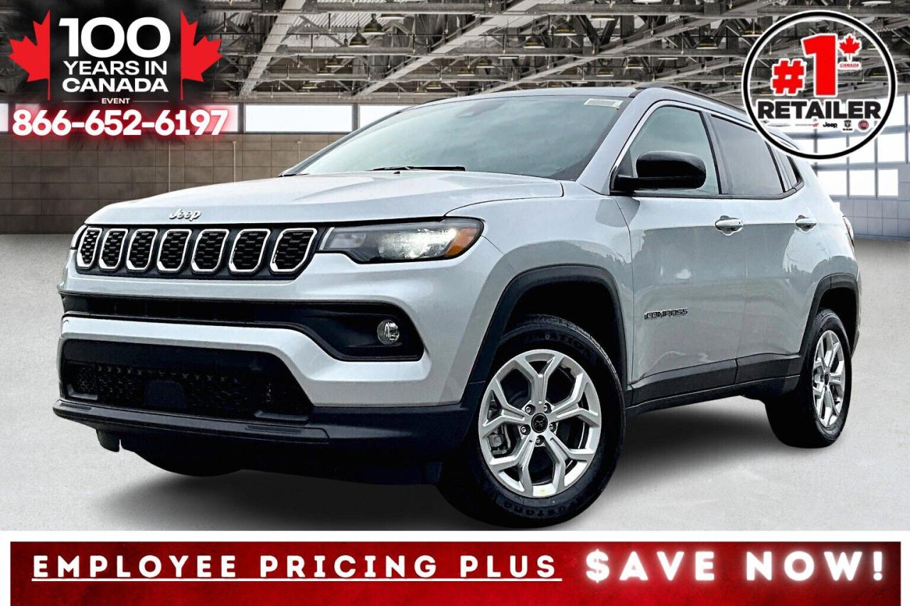 New 2025 Jeep Compass NORTH 4X4 | Pwr Liftgate 