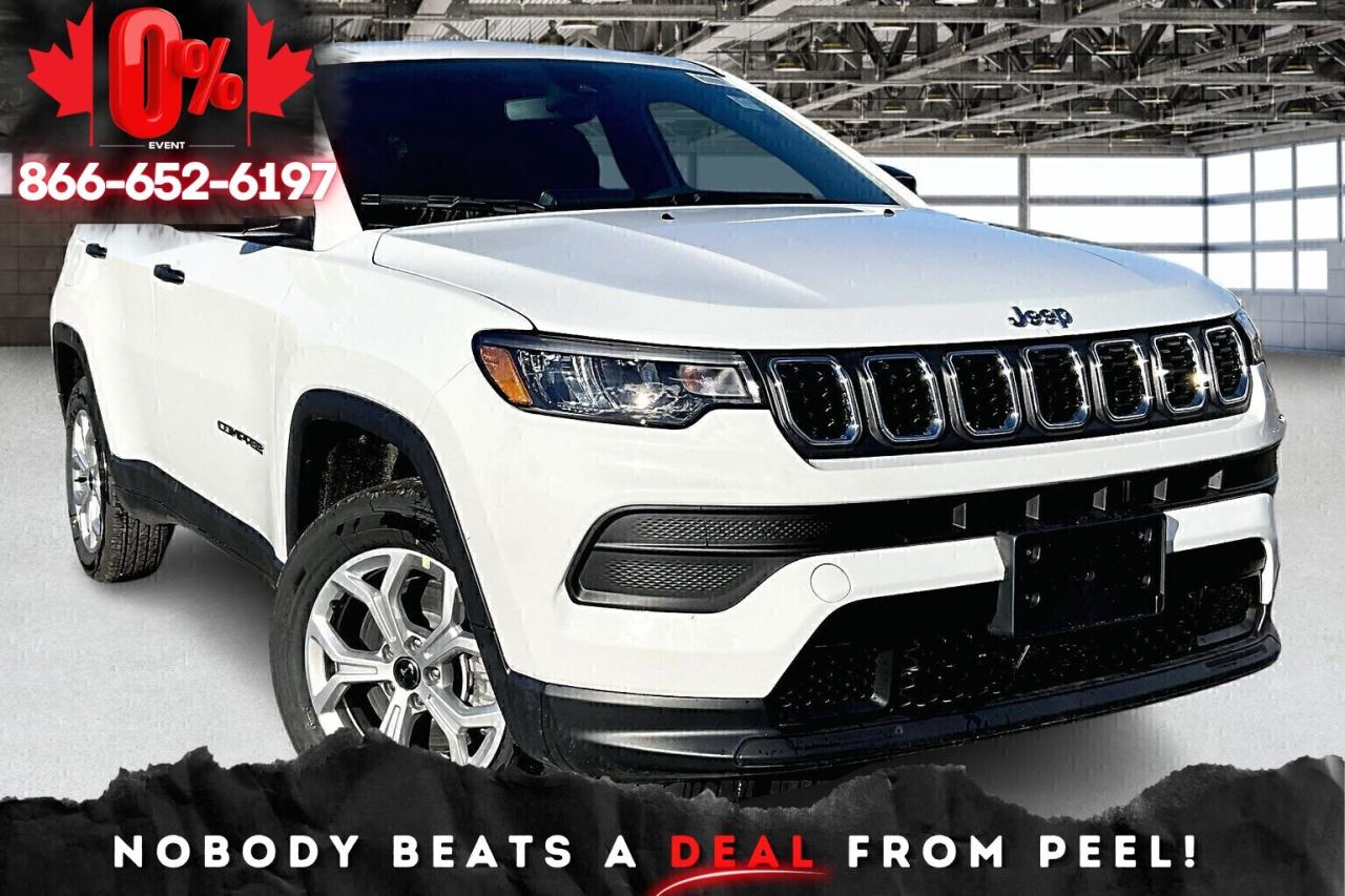New 2025 Jeep Compass SPORT 4X4 | 8.4INCH TOUCHSCREEN | CARPLAY | ALLOYS for sale in Mississauga, ON