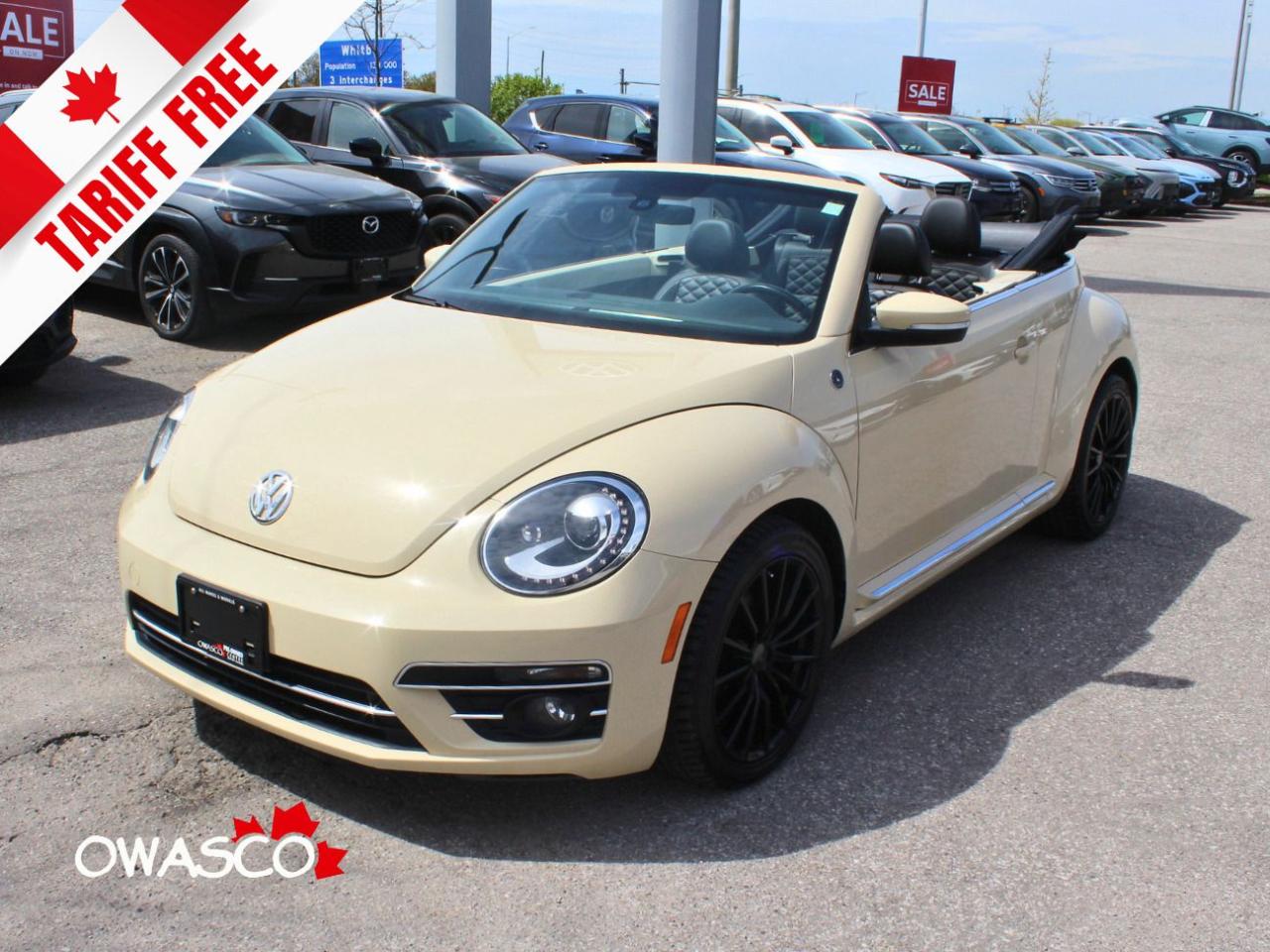 Used 2019 Volkswagen Beetle Convertible 2.0L It's SUMMER! Rare! Convertible! Wolfsburg Ed. for sale in Whitby, ON