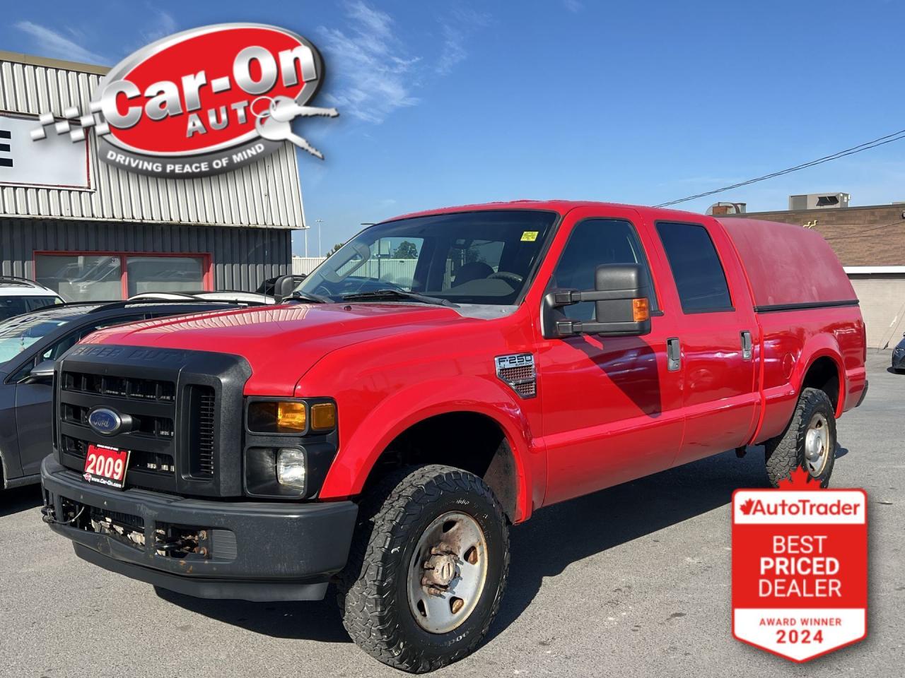 Used 2009 Ford F-250 4X4 CREW| ONLY 47,000KMS| 6.4L V8 DIESEL| BOX CAP for sale in Ottawa, ON