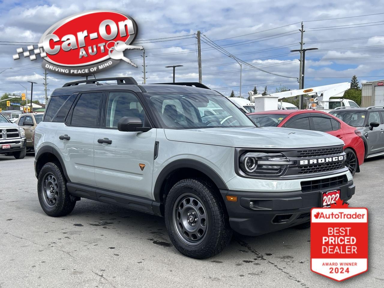 Used 2022 Ford Bronco Sport BADLANDS AWD|250HP 2.0L TURBO|HTD SEATS|CARPLAY for sale in Ottawa, ON