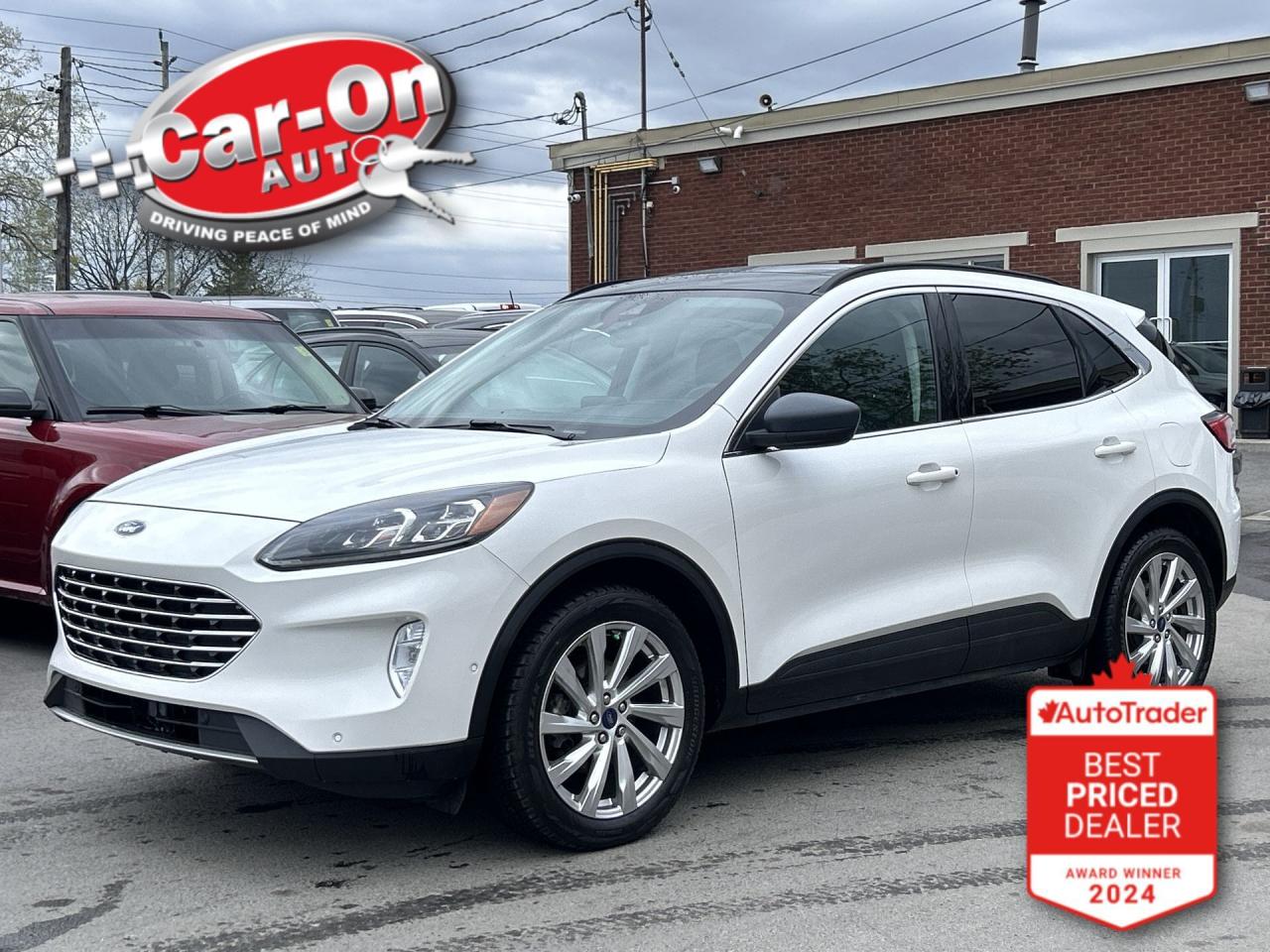 Used 2021 Ford Escape TITANIUM HYBRID AWD | ELITE PKG|LEATHER |PANO ROOF for sale in Ottawa, ON