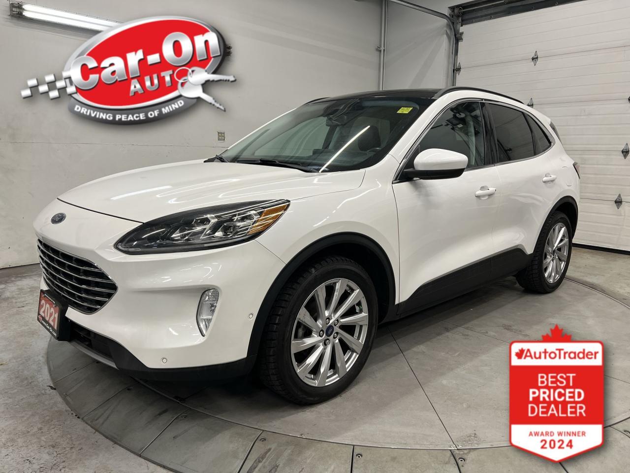 Used 2021 Ford Escape TITANIUM HYBRID AWD | ELITE PKG|LEATHER |PANO ROOF for sale in Ottawa, ON