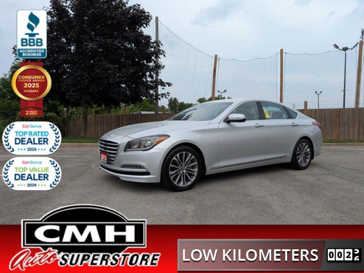 2015 Hyundai Genesis Sedan 3.8 Premium  **LOW KMS - AWD**