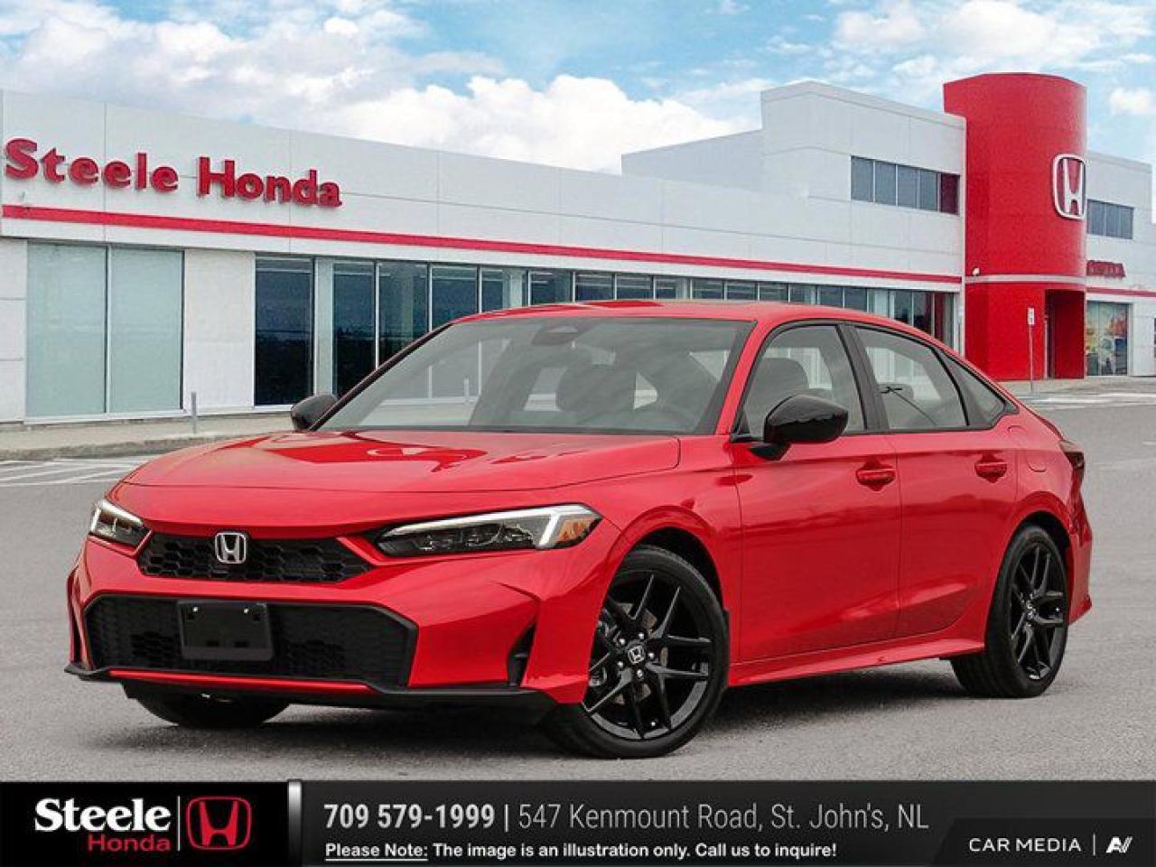 New 2025 Honda Civic Hybrid SPORT for sale in St. John's, NL