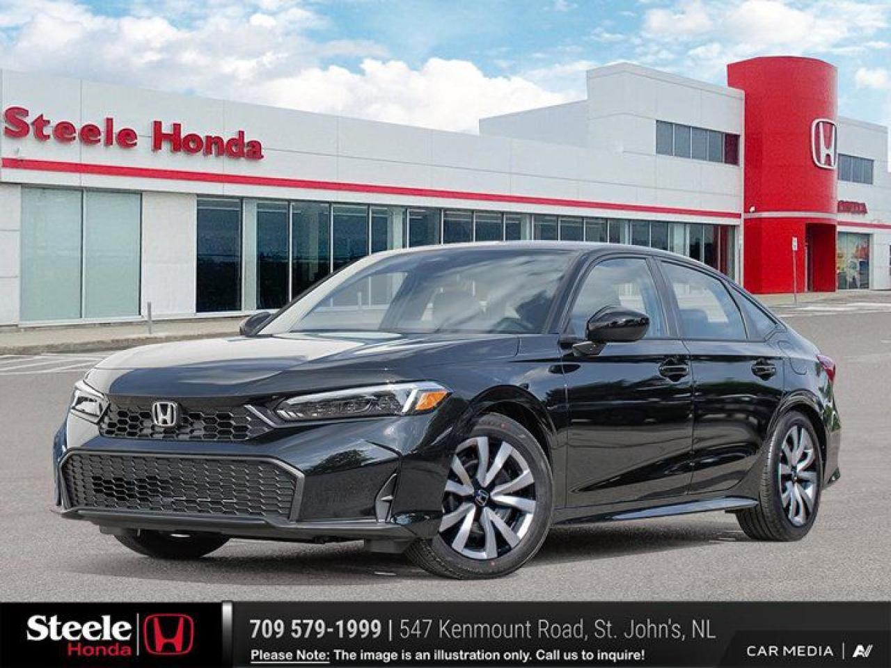 New 2025 Honda Civic SEDAN LX for sale in St. John's, NL
