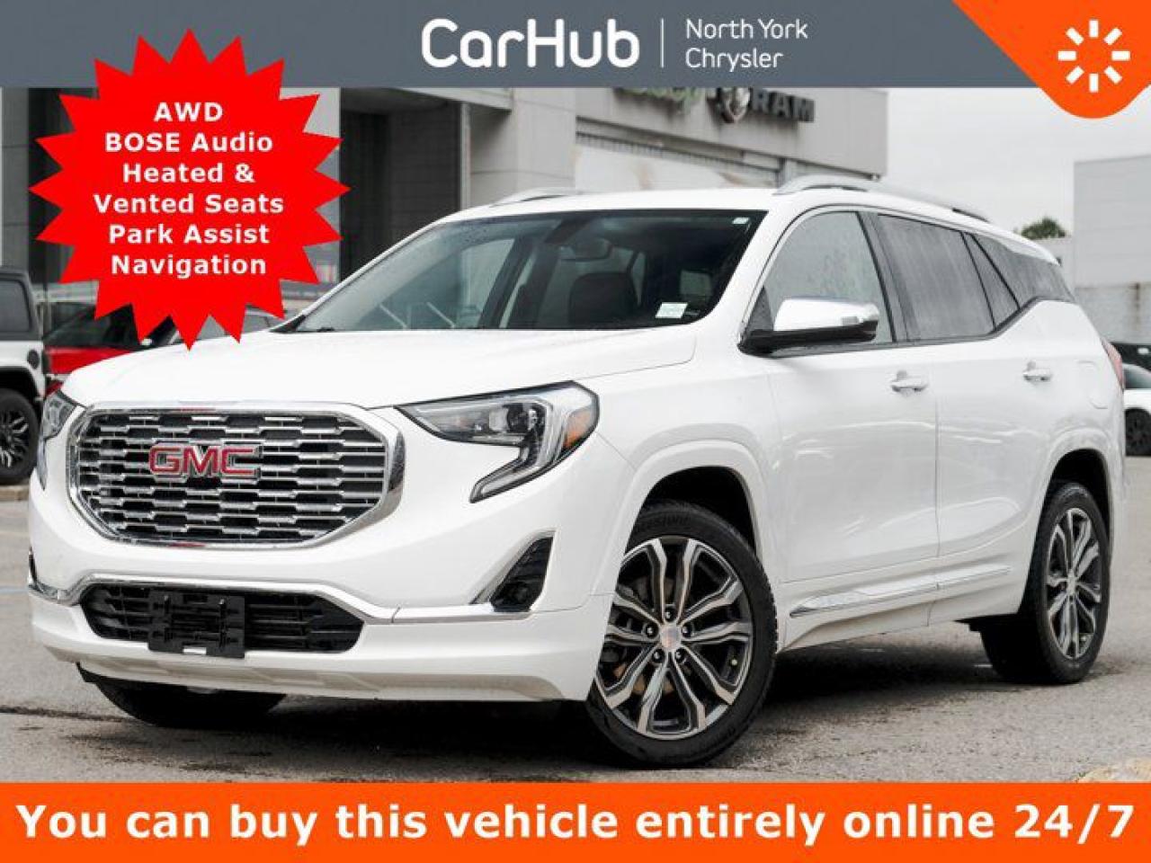 Used 2019 GMC Terrain Denali AWD BOSE Audio Heated Vented Seats Park Assist Navi for sale in Thornhill, ON