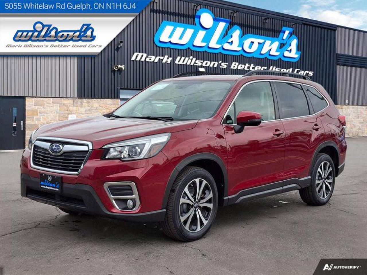 Used 2019 Subaru Forester Limited | Leather | Nav | Sunroof | Adaptive Cruise Control | Heated Seats & Steering | for sale in Guelph, ON