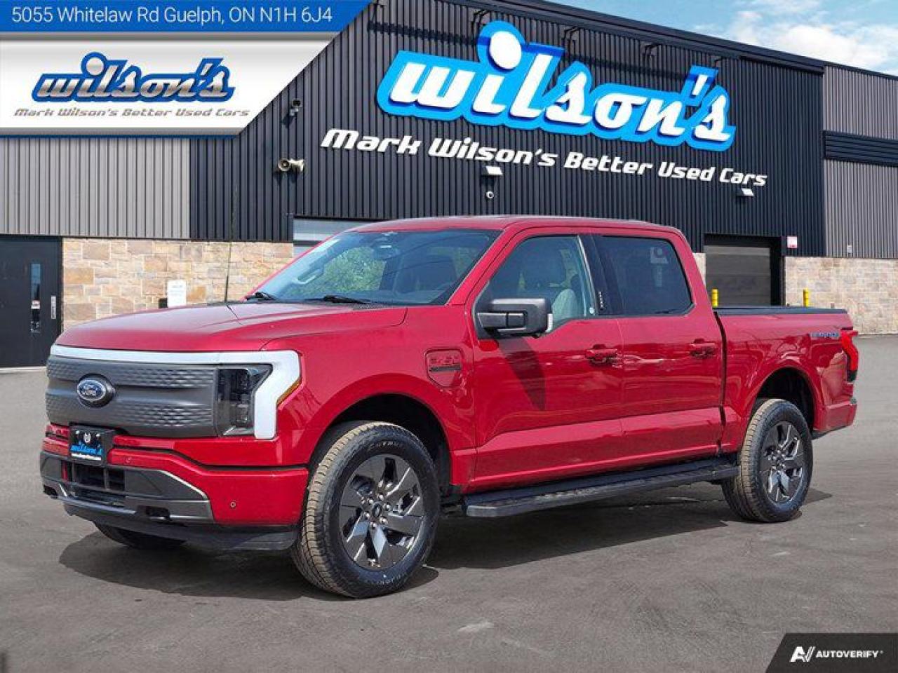 Used 2023 Ford F-150 Lightning XLT | Dual Motor Extended Range Battery | Max Tow Pkg | 360 Camera | New Tires | New Brakes | for sale in Guelph, ON