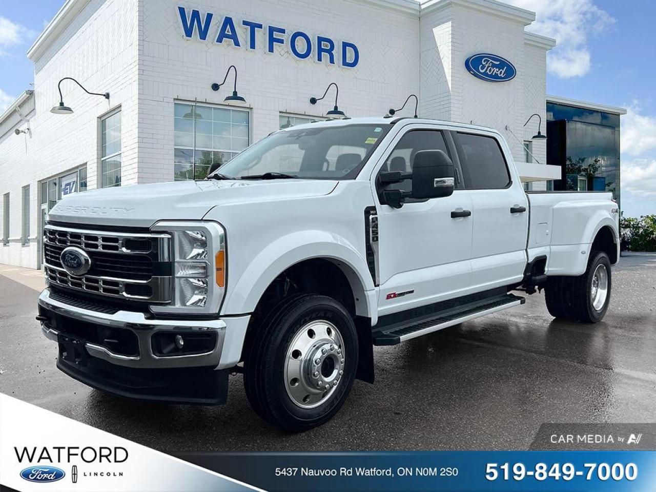Used 2023 Ford F-450 Super Duty DRW XLT 4WD CREW CAB 8' BOX for sale in Watford, ON