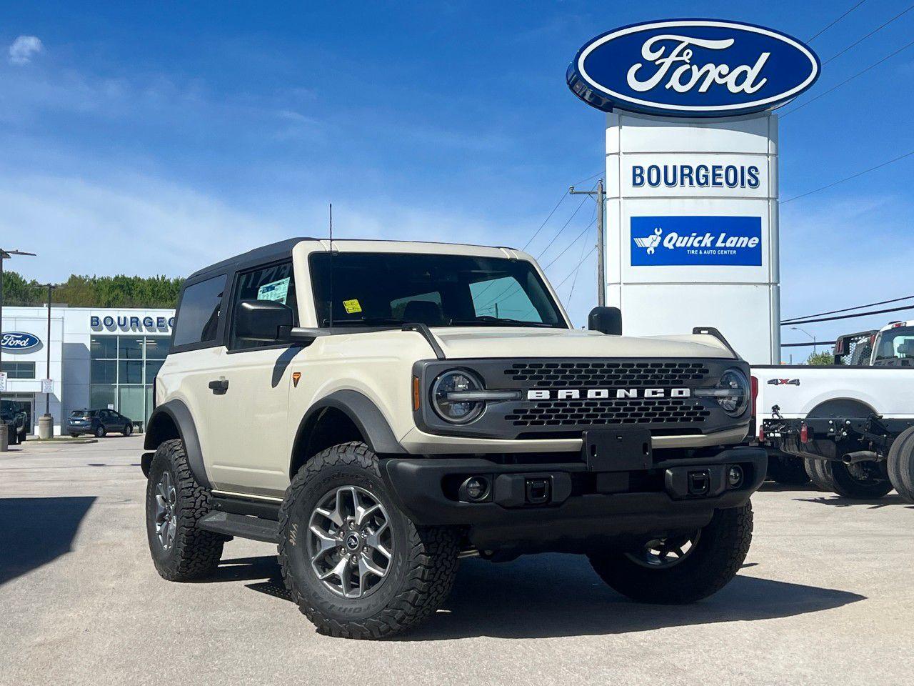 New 2025 Ford Bronco Badlands 2 Door 4x4 for sale in Midland, ON