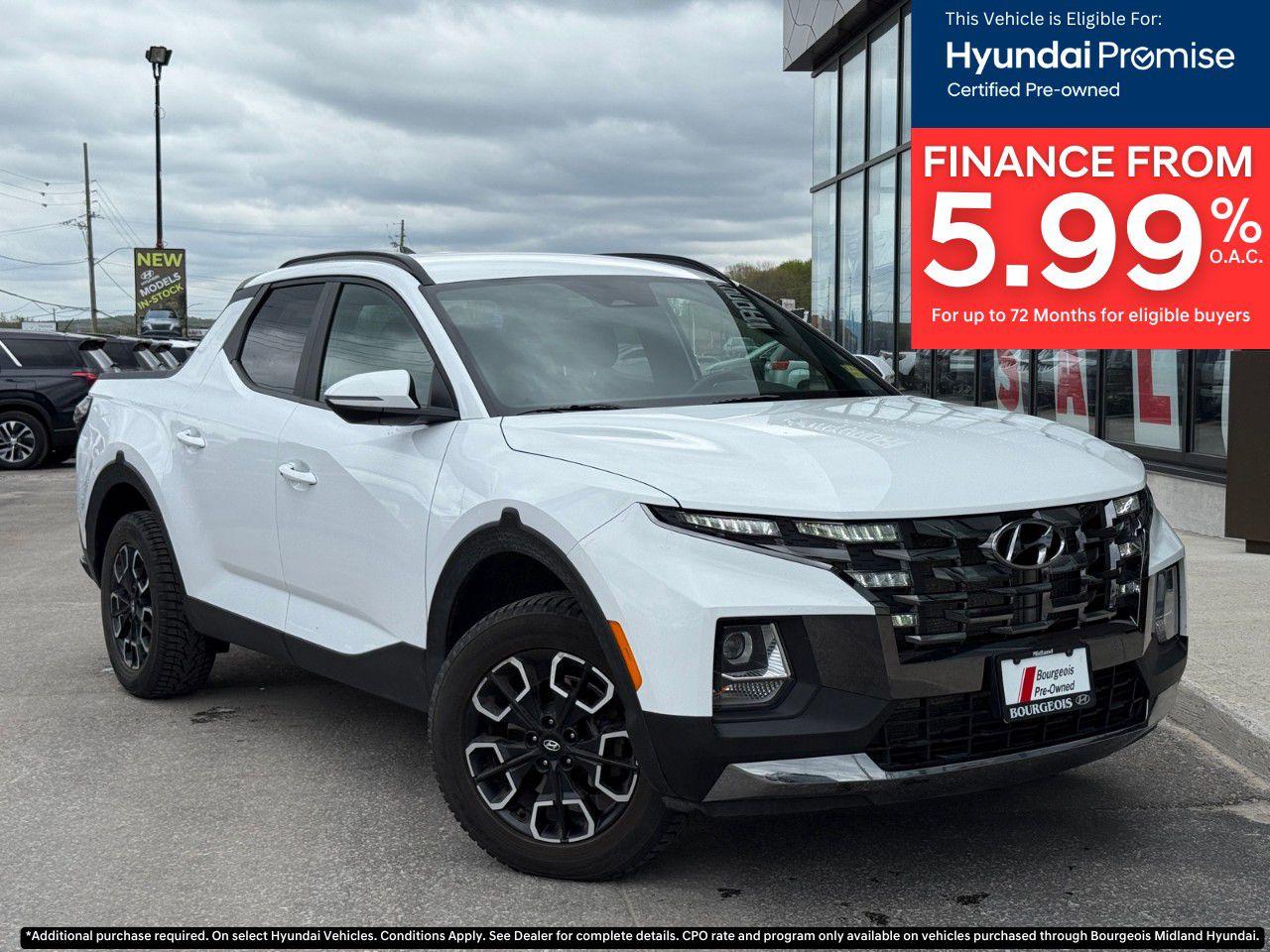 Used 2022 Hyundai Santa Cruz PREFERRED AWD for sale in Midland, ON
