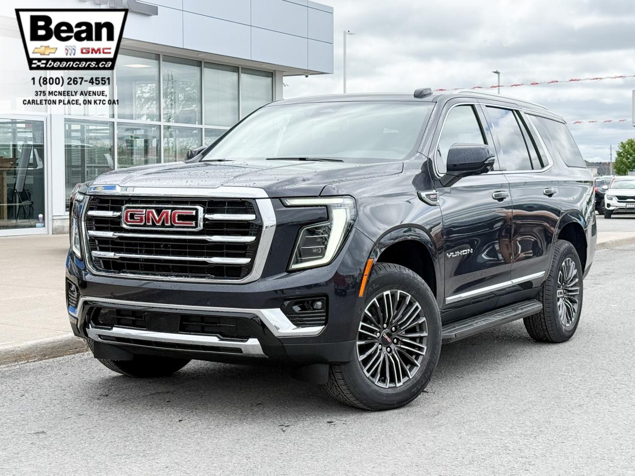 New 2025 GMC Yukon Elevation 5.3L V8 WITH REMOTE START/ENTRY, HEATED SEATS, HEATED STEERING WHEEL, POWER LIFTGATE, HD SURROUND VISION, BOSE SPEAKER SYSTEM for sale in Carleton Place, ON