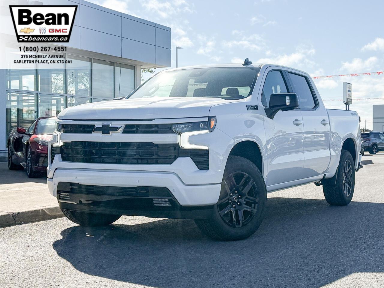 New 2025 Chevrolet Silverado 1500 RST 5.3L V8 WITH REMOTE START/ENTRY, SUNROOF, HEATED FRONT SEATS, HEATED STEERING WHEEL, HD SURROUND VISION, BOSE SOUND SYSTEM for sale in Carleton Place, ON