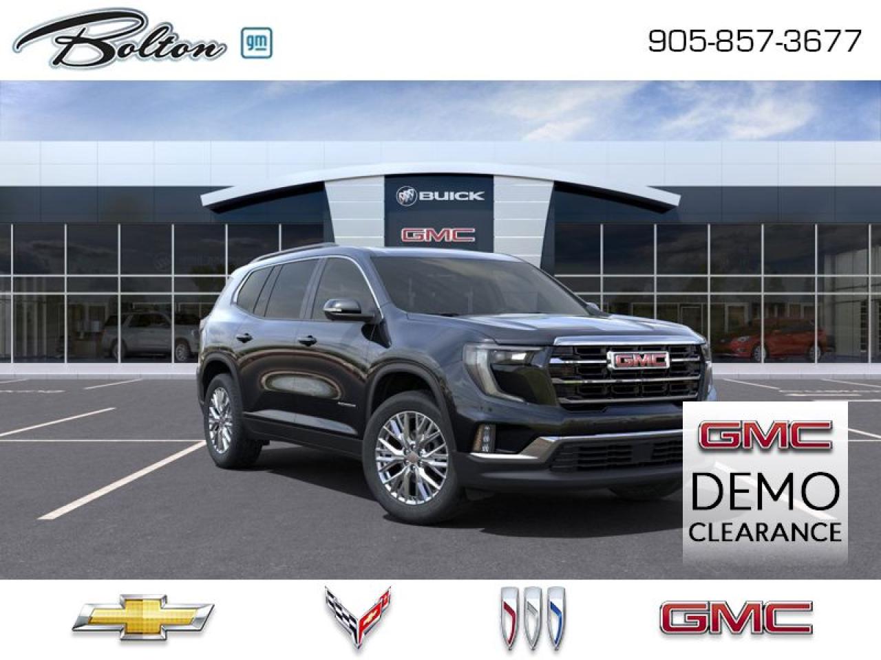New 2025 GMC Acadia ELEVATION for sale in Bolton, ON