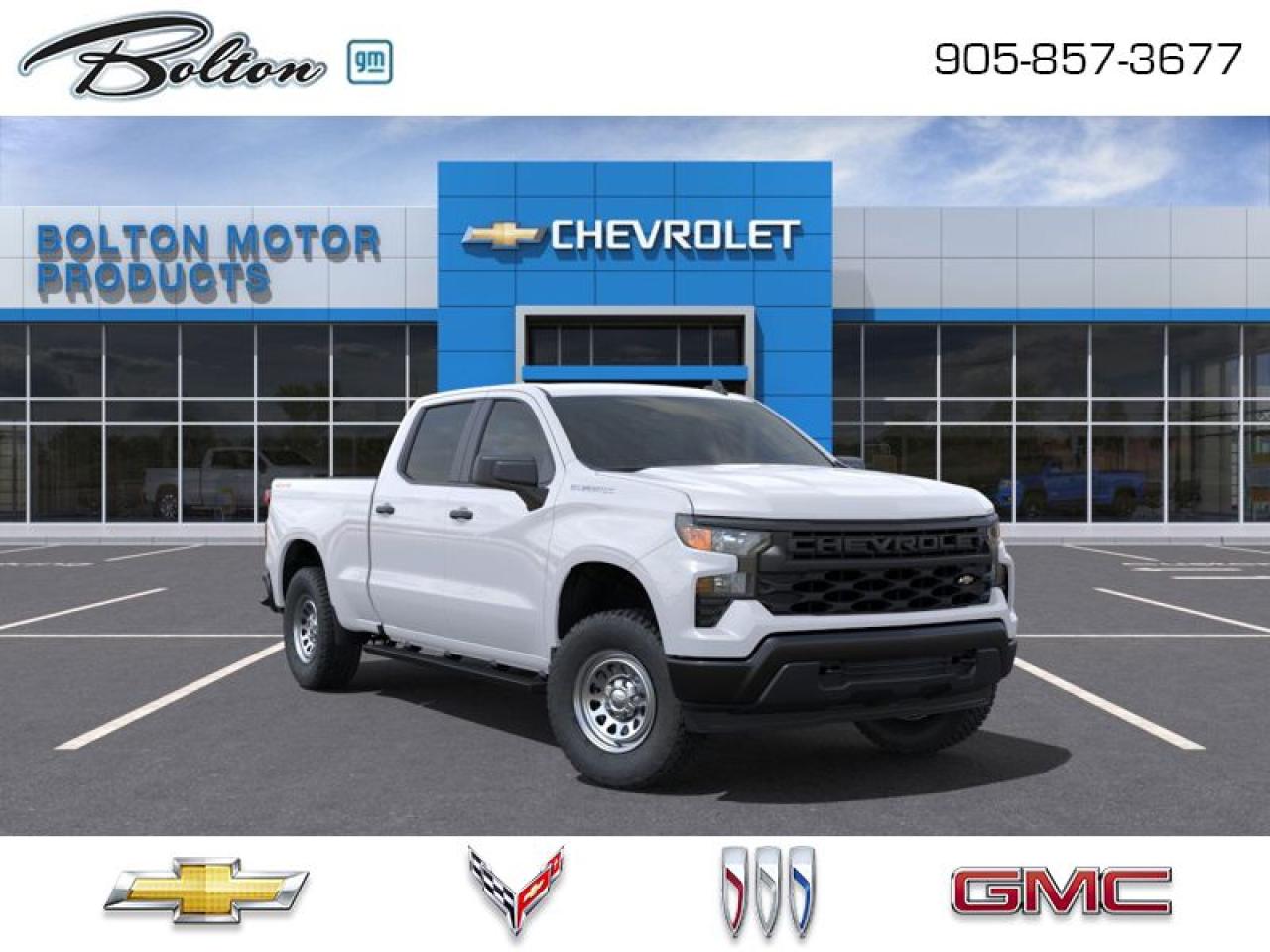 New 2025 Chevrolet Silverado 1500 Work Truck for sale in Bolton, ON
