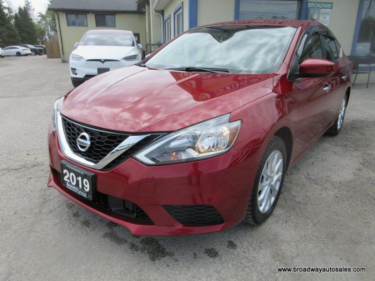 Used 2019 Nissan Sentra POWER EQUIPPED SV-EDITION 5 PASSENGER 1.8L - DOHC.. HEATED SEATS.. POWER SUNROOF.. BLUETOOTH SYSTEM.. BACK-UP CAMERA.. for sale in Bradford, ON