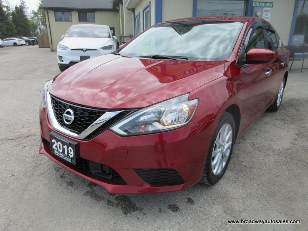 2019 Nissan Sentra POWER EQUIPPED SV-EDITION 5 PASSENGER 1.8L - DOHC.. HEATED SEATS.. POWER SUNROOF.. BLUETOOTH SYSTEM.. BACK-UP CAMERA..